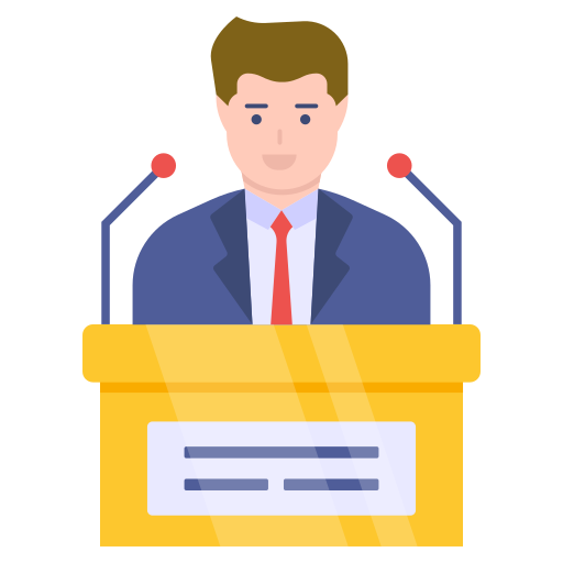 speech decorative